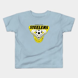 Defunct Hamilton Steelers Canadian Soccer 1992 Kids T-Shirt